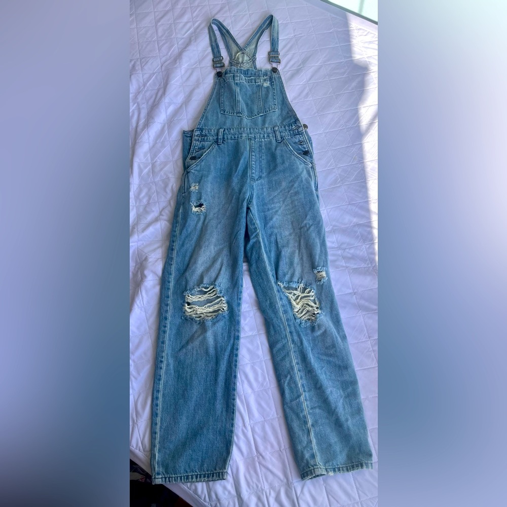 Show me Your Mumu Denim Overalls